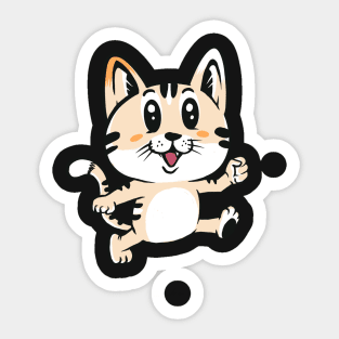 Cute cat Sticker